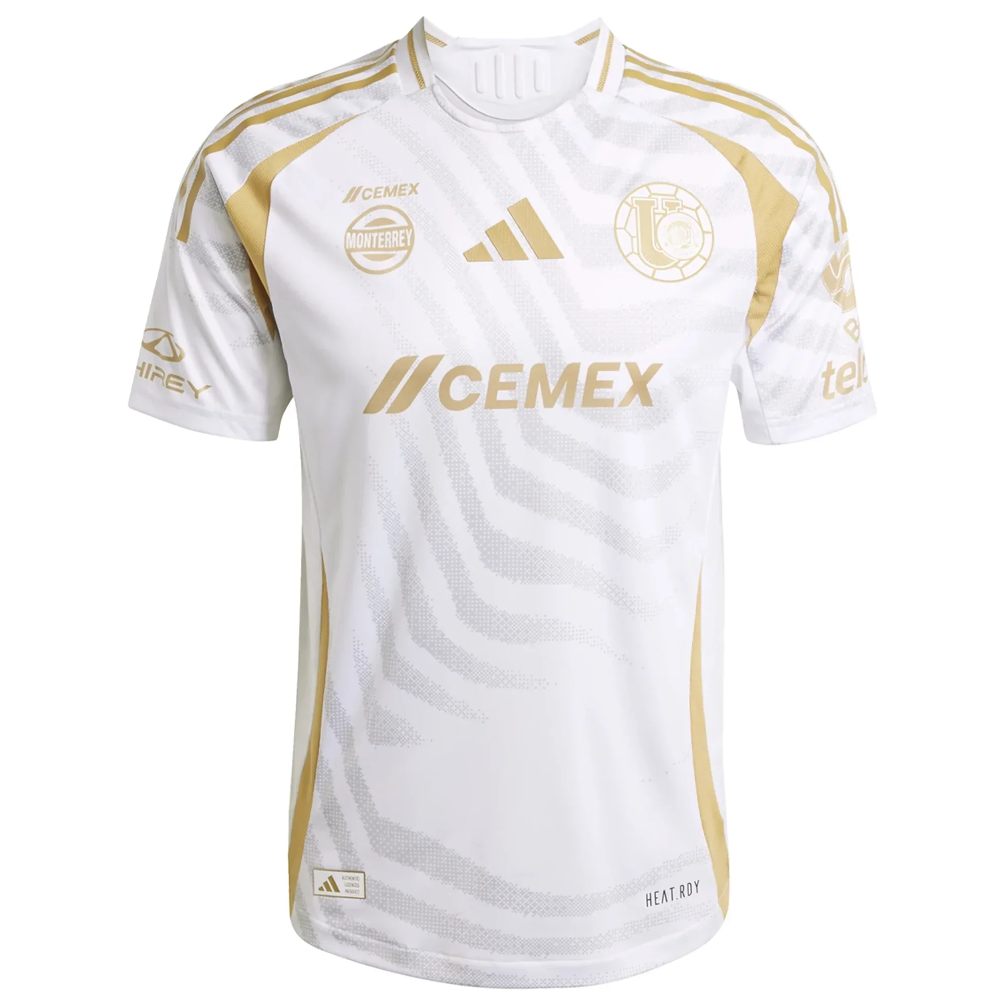 Tigres Authentic Third Jersey 24/25 (White/Gold)