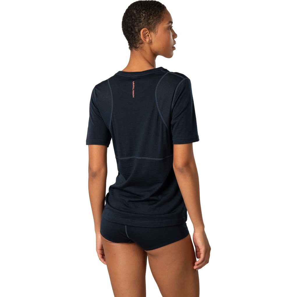 Kari Traa Embla Wool Baselayer Tee Women - royal