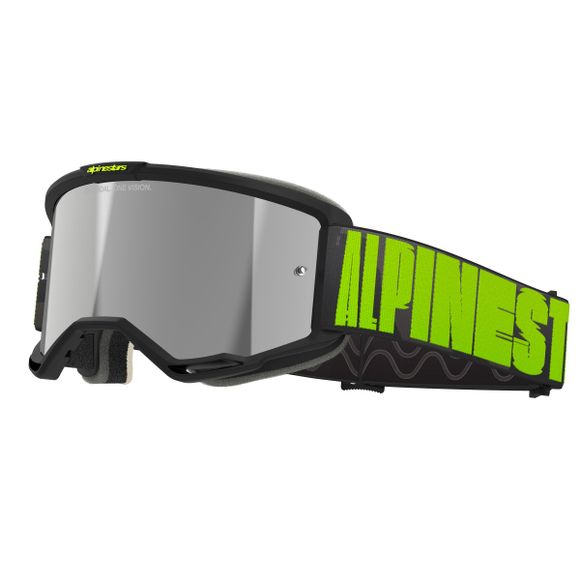 Alpinestars VISION 5 HOLLOW IRIDIUM 2025 cross mask - BlackRef: ap3744 / 5102225-1470-os