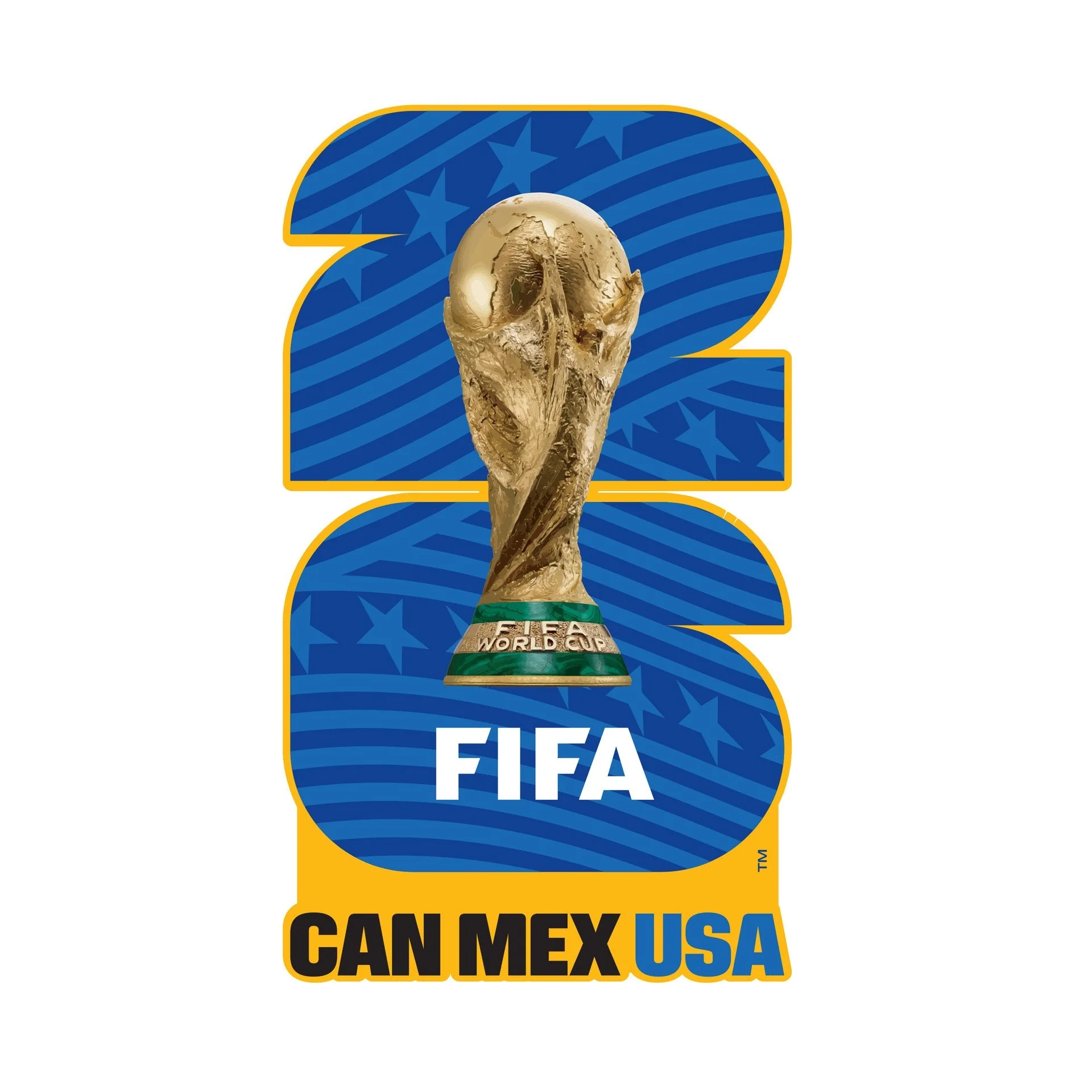 2026 Soccer Fan Collection Host Country USA Magnet