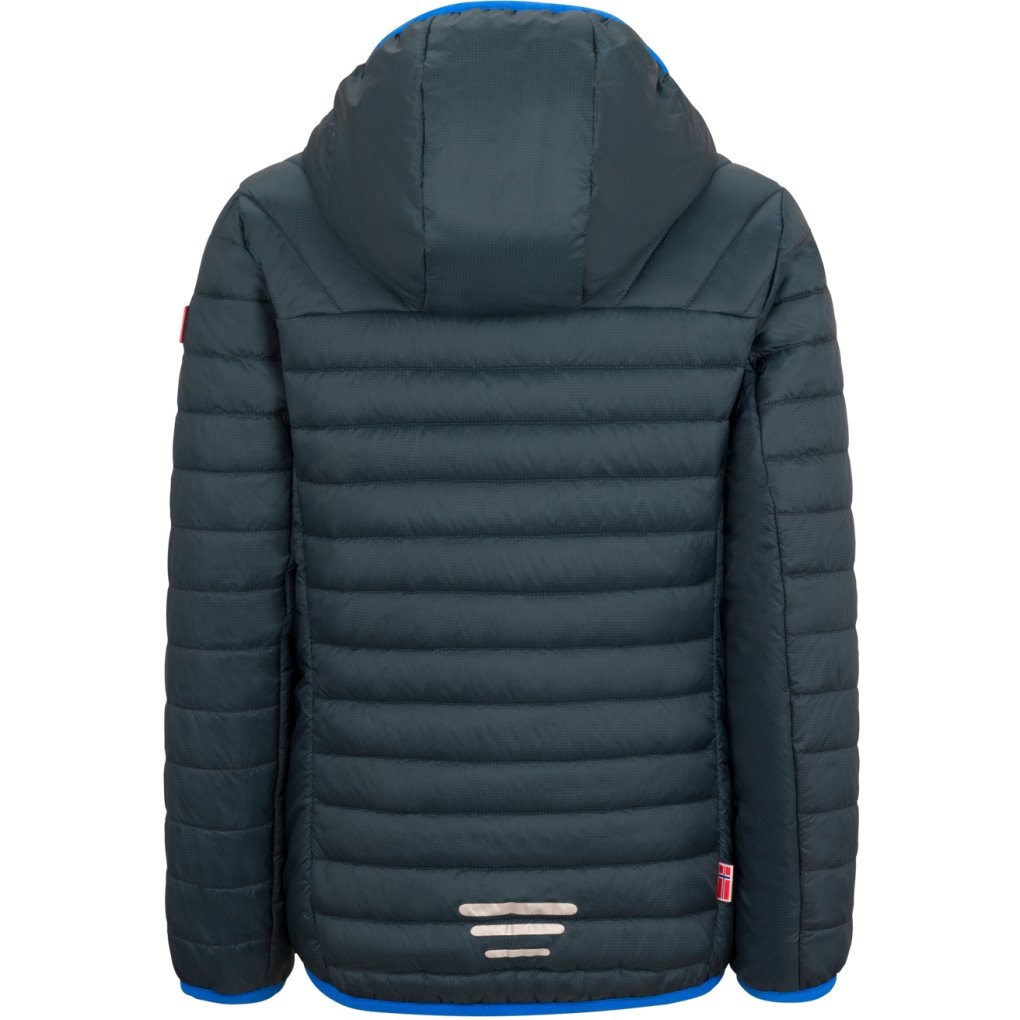 Trollkids Eikefjord Jacket Kids - Dark Navy/Cobalt Blue