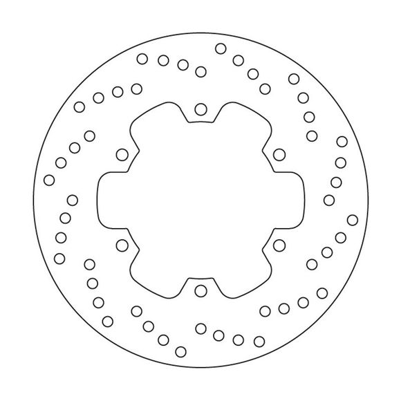 Disque de frein Rond Brembo fixeRef : 68B40791