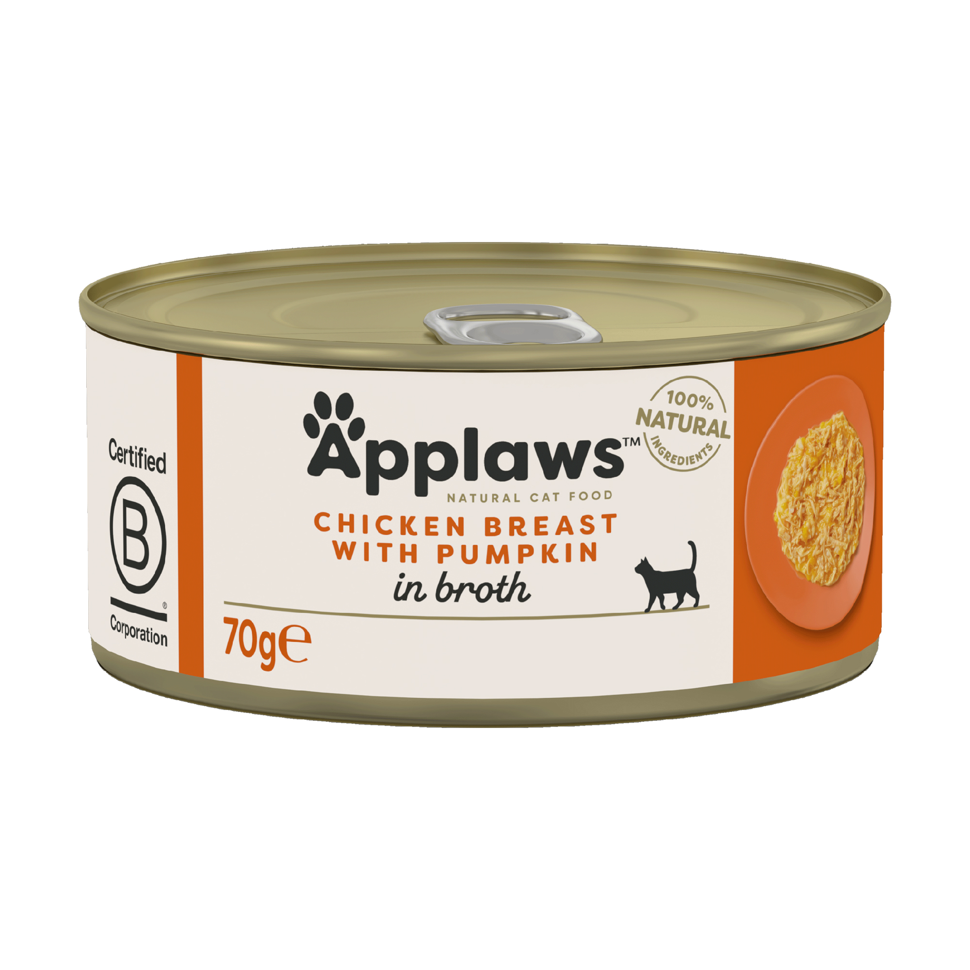 Applaws Cat Food - Chicken Breast & Pumpkin - 24x 70g