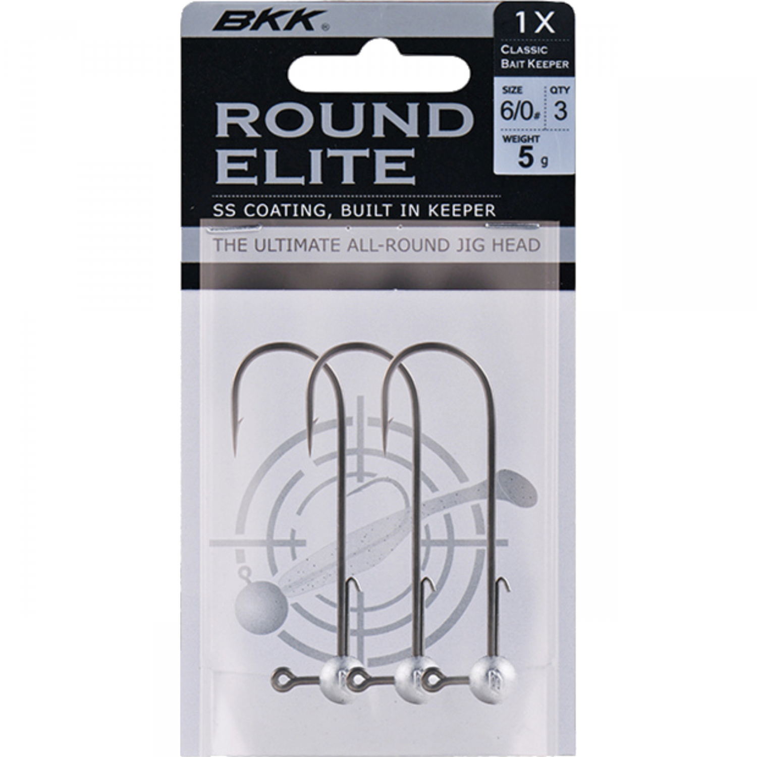BKK Round Elite Jighead, 5g