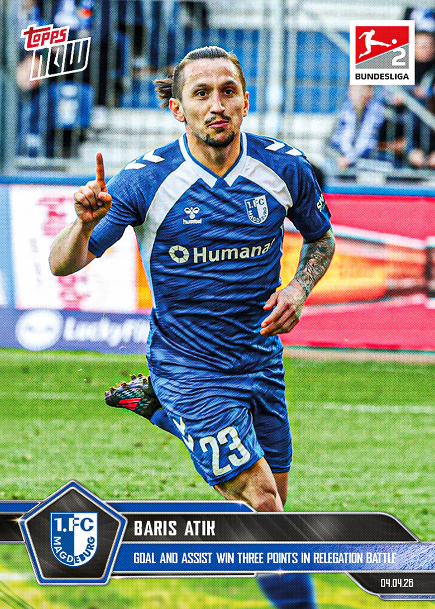 Baris Atik - 2025-26 Bundesliga Topps NOW® - Card 159