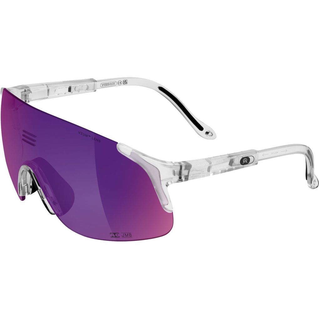 ALBA Jumbo Glasses - Crystal Glossy / VZUM PLASMA
