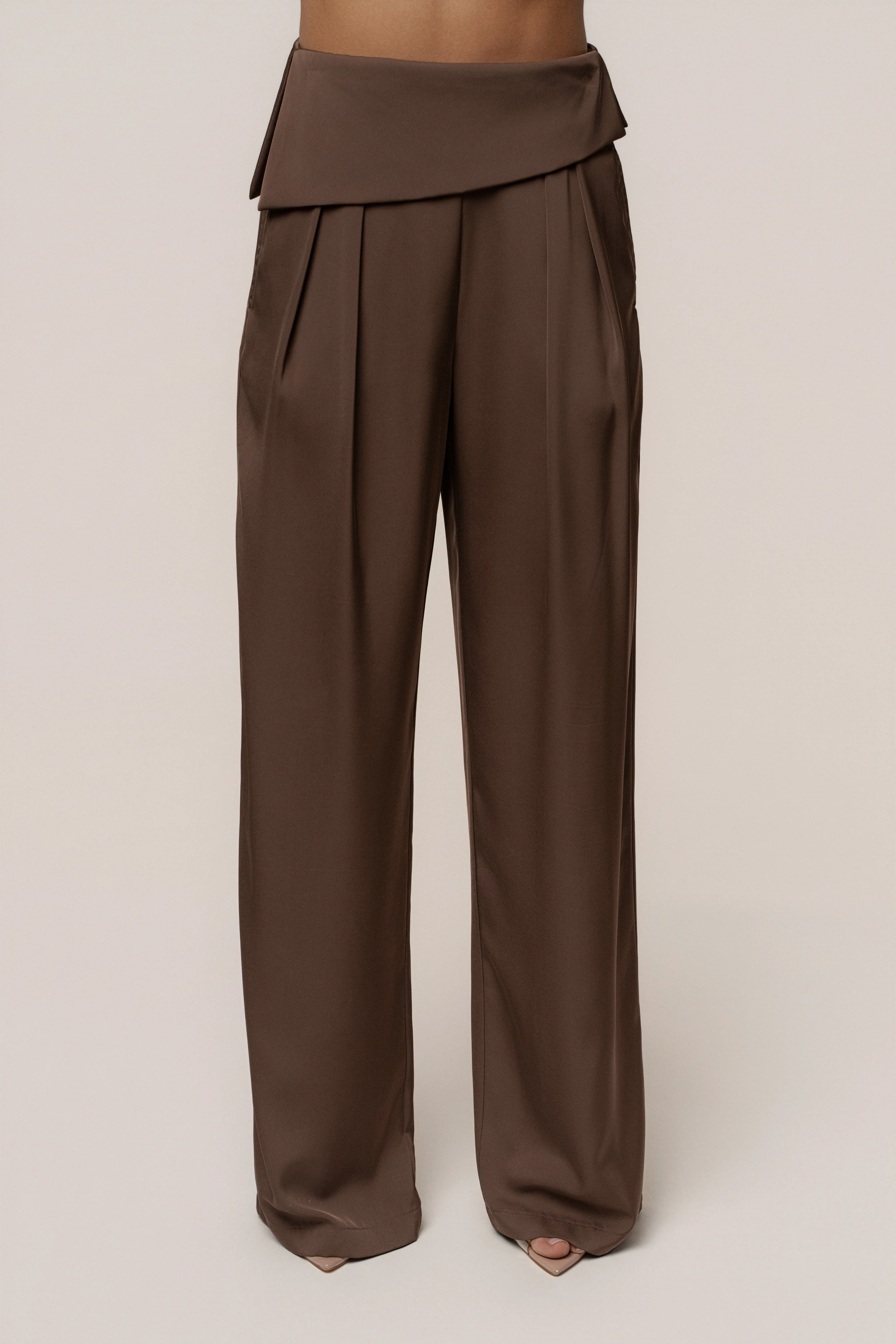 Chocolate Executive Trousers