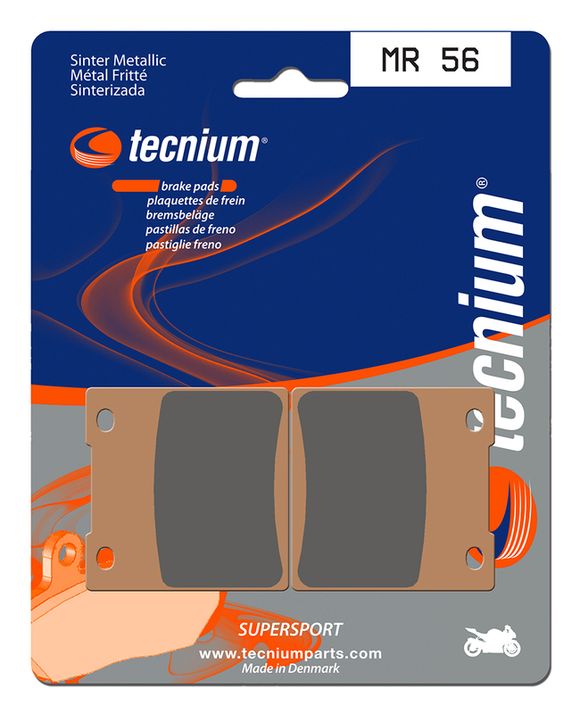 Tecnium Performance sintered metal brake pads - MR56Ref: TE00987A / 1023095