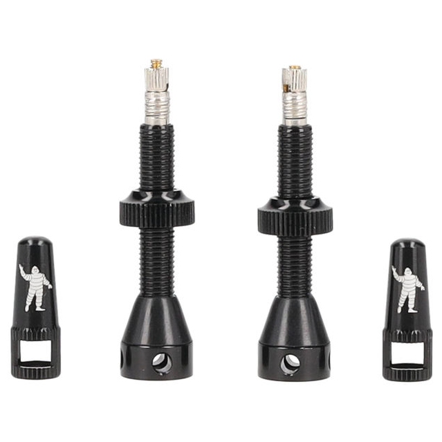 Michelin Valve - Tubeless | 1 Pair - black