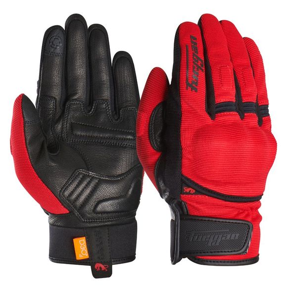 Furygan JET D3O® Gloves - Red / BlackRef: FU1042-C122