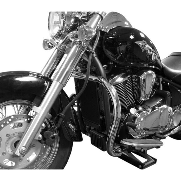 Pare-carter Highway Hawk Extreme Fat bars diamètre 38 mm - GrisRef : HIG0369