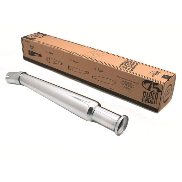 Silencieux Bihr Trump Chrome universel côté gauche Universel - GrisRef : 7690585 / 1102164