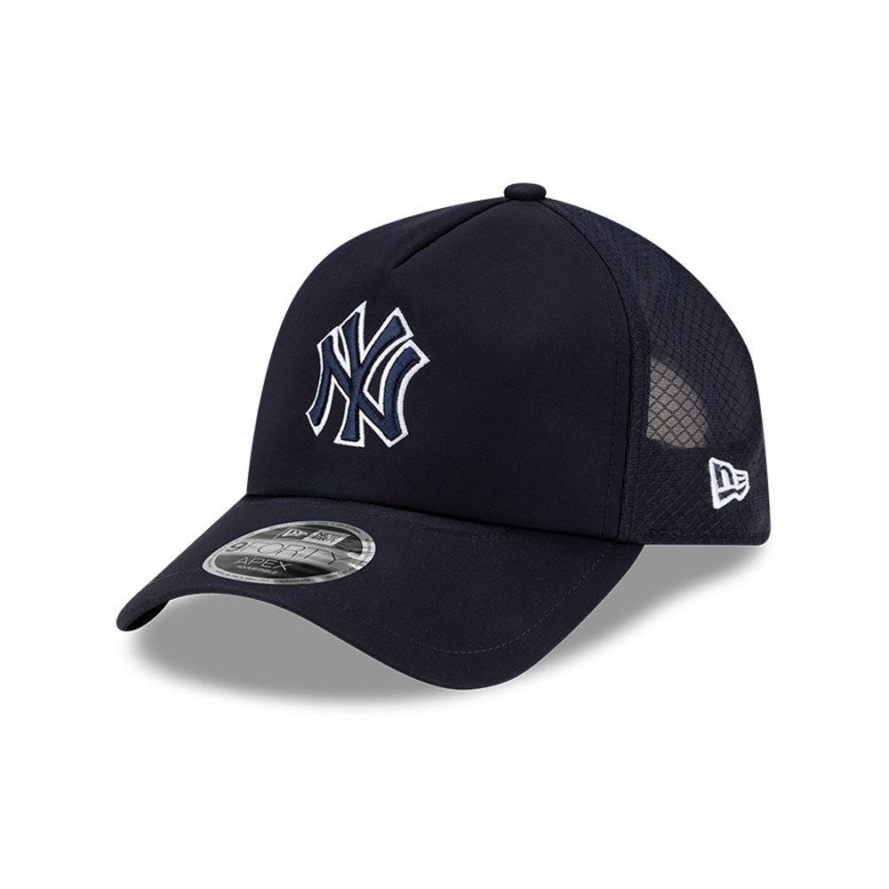 New York Yankees 2026 MLB Batting Practice 9FORTY APEX Trucker Cap Navy