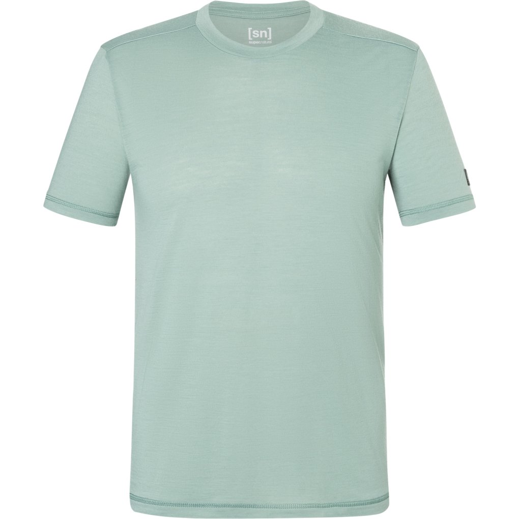 SUPER.NATURAL Essential Short Sleeve Men - Chinois Green