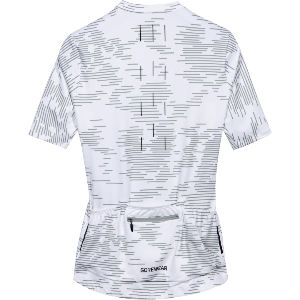 GOREWEAR Swiftride Electro Short Sleeve Jersey Women - white / lab gray 01BF