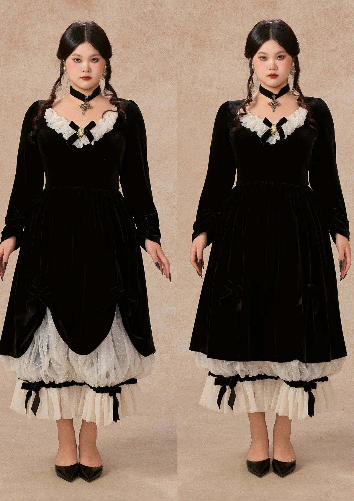Curve&Plus Day&Night Party Dress