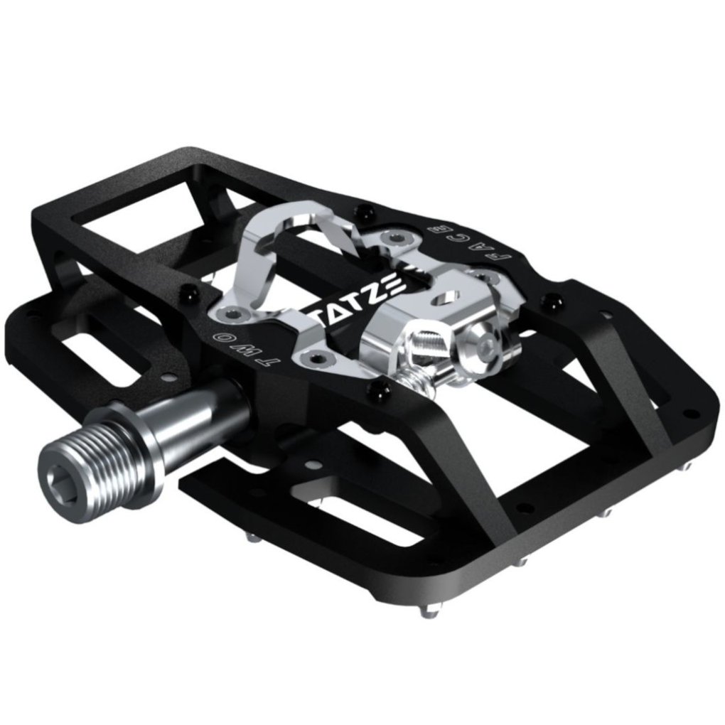 Tatze TWO-FACE Hybrid Pedals - black