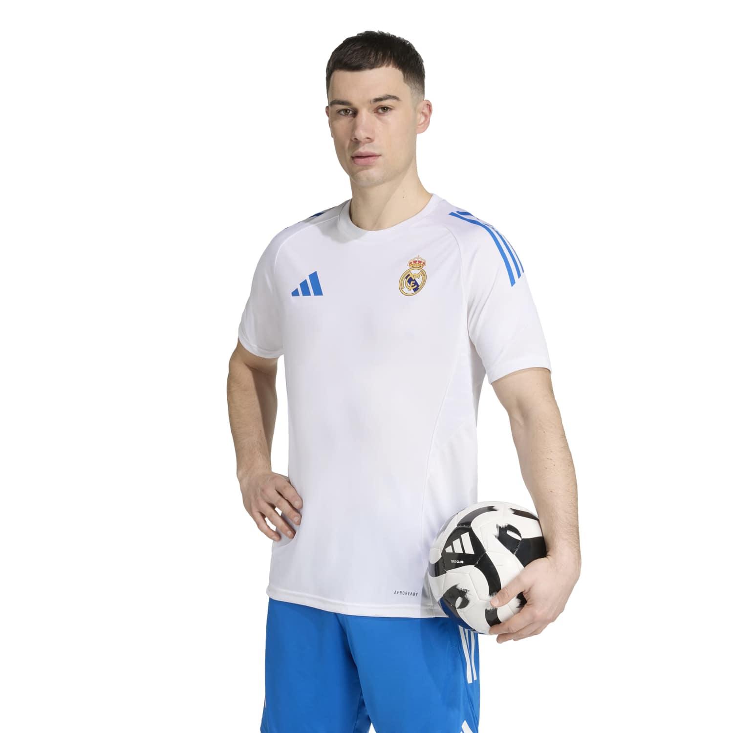 Mens adidas UCL Training Shirt 25/26 White