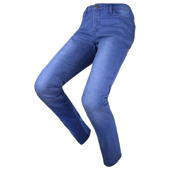 Jean Moto By City ROUTE II LADY - Slim - BleuRef : BYC0012