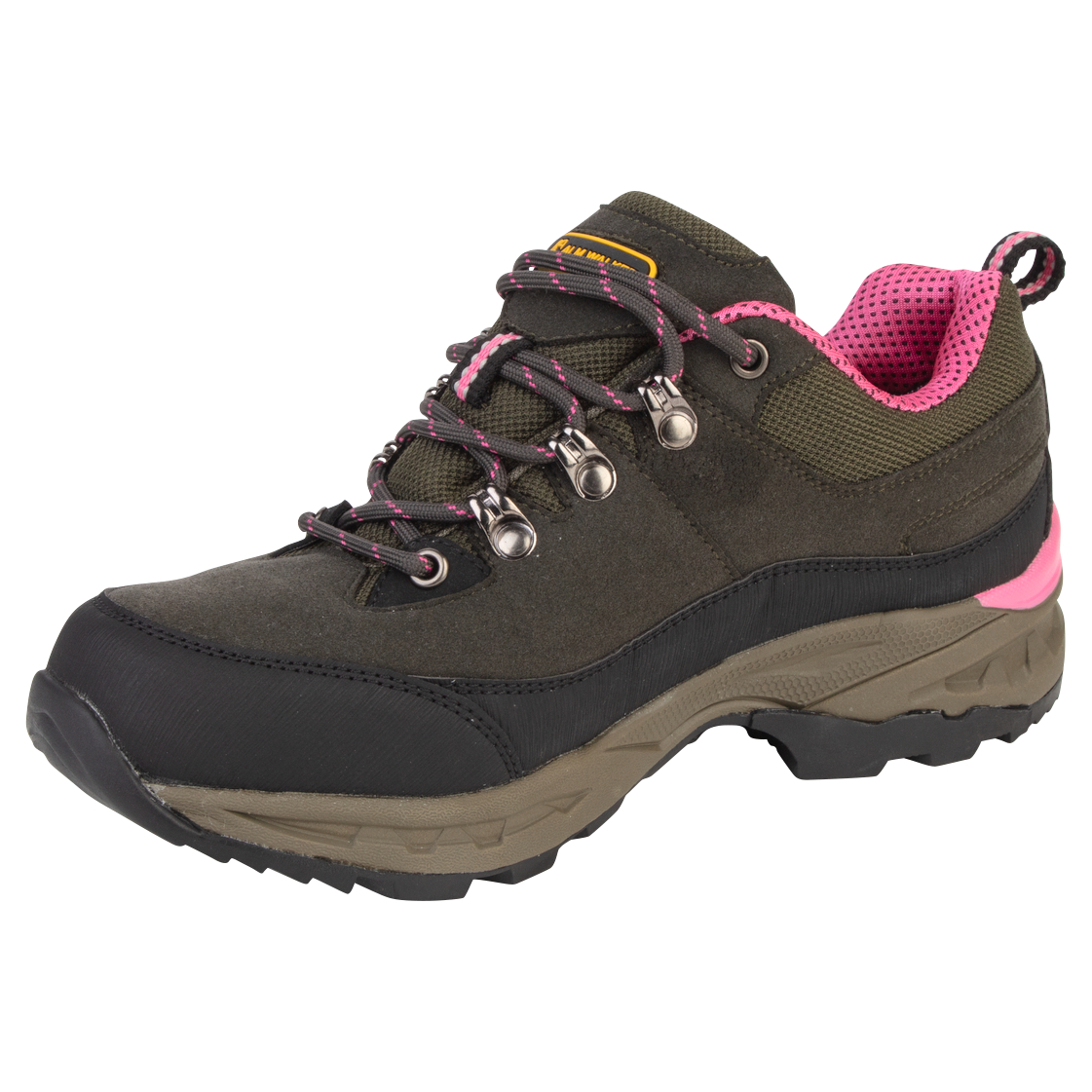 Almwalker Ventura Pro Low Trekking Shoes Women (Khaki\/Pink)