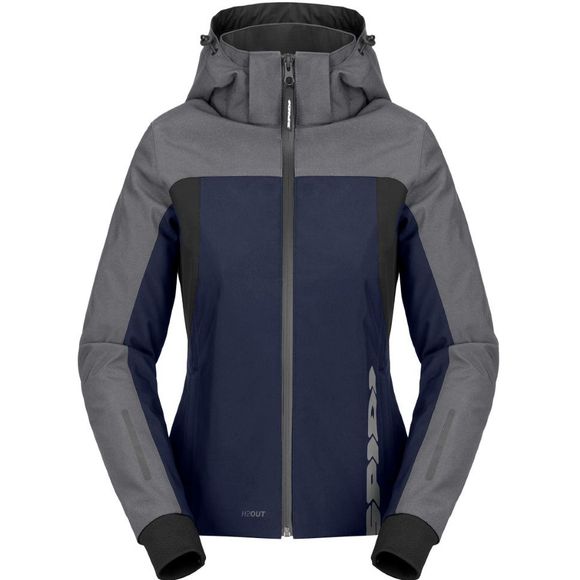 Spidi HOODIE H2OUT II LADY Motorcycle Jacket - Blue / GrayRef: Spi0610-C20972