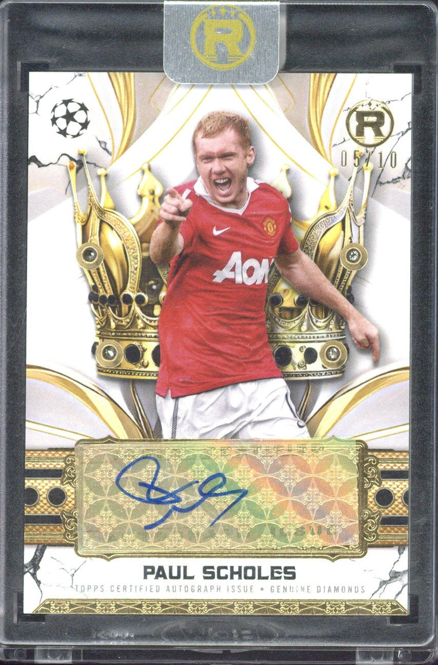 2024-25 Topps Reverence UCC Paul Scholes Autograph /10