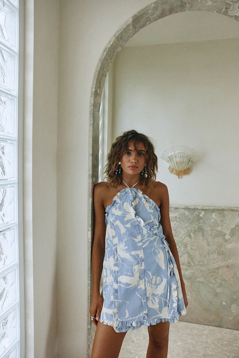 Kharli Dress - Ink Floral