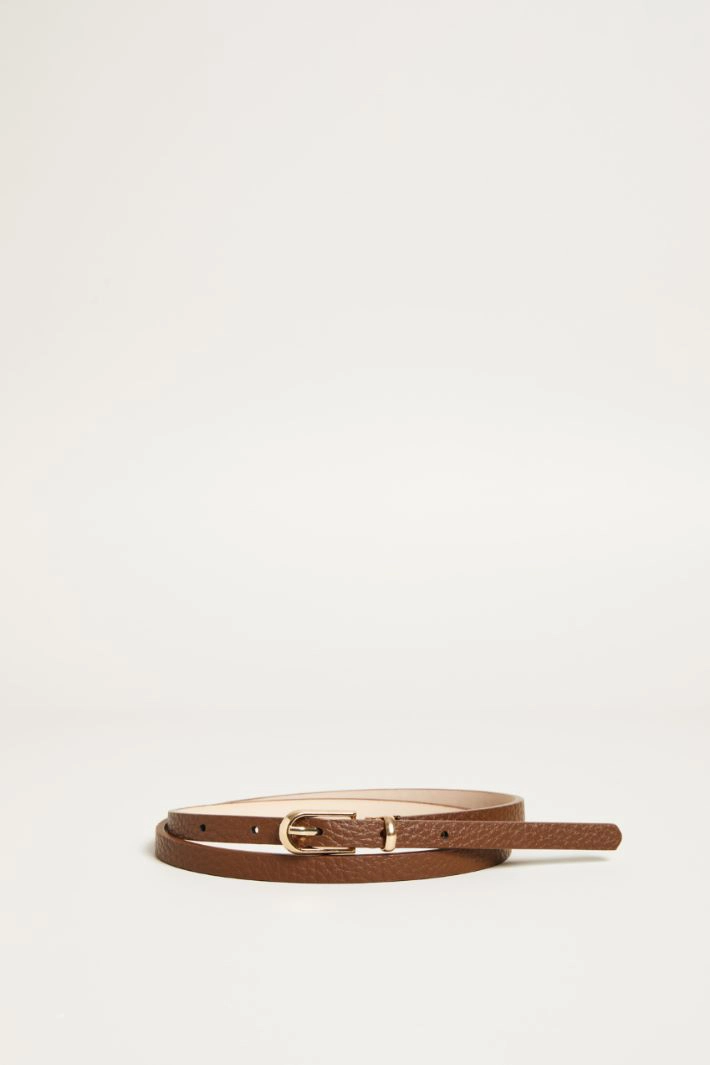 Thin belt - BROWN