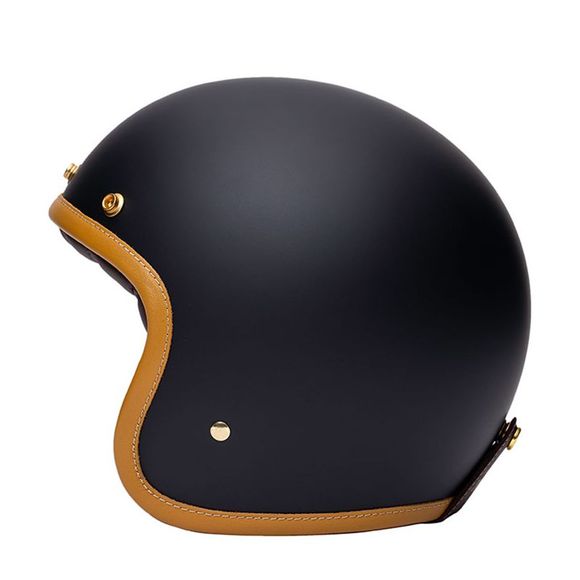 Jet MARKO the Classic - Black / Brown helmetRef: MKO0010