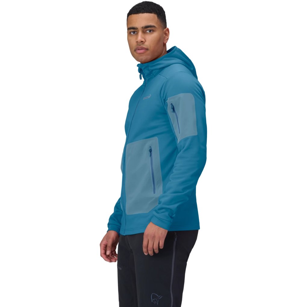 Norrona falketind warm2 stretch Hood Jacket Men - Tapestry