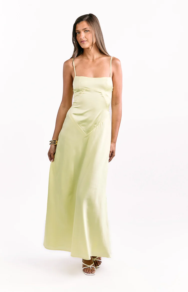 Joey Yellow Maxi Dress