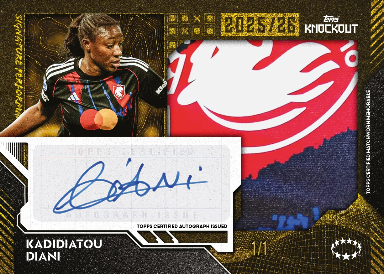 Topps UEFA Women’s Champions League Knockout 2025/26