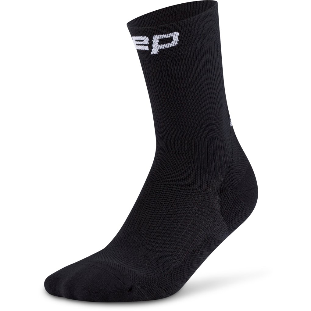 CEP Core Run Mid Cut Compression Socks Men - black