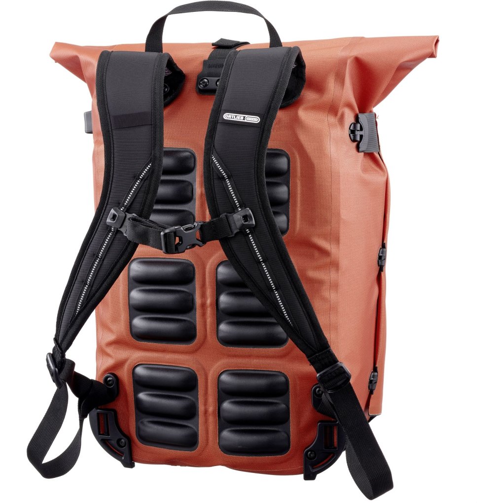ORTLIEB Vario PS QL3.1 Bike Pannier | Backpack - 26L - rooibos