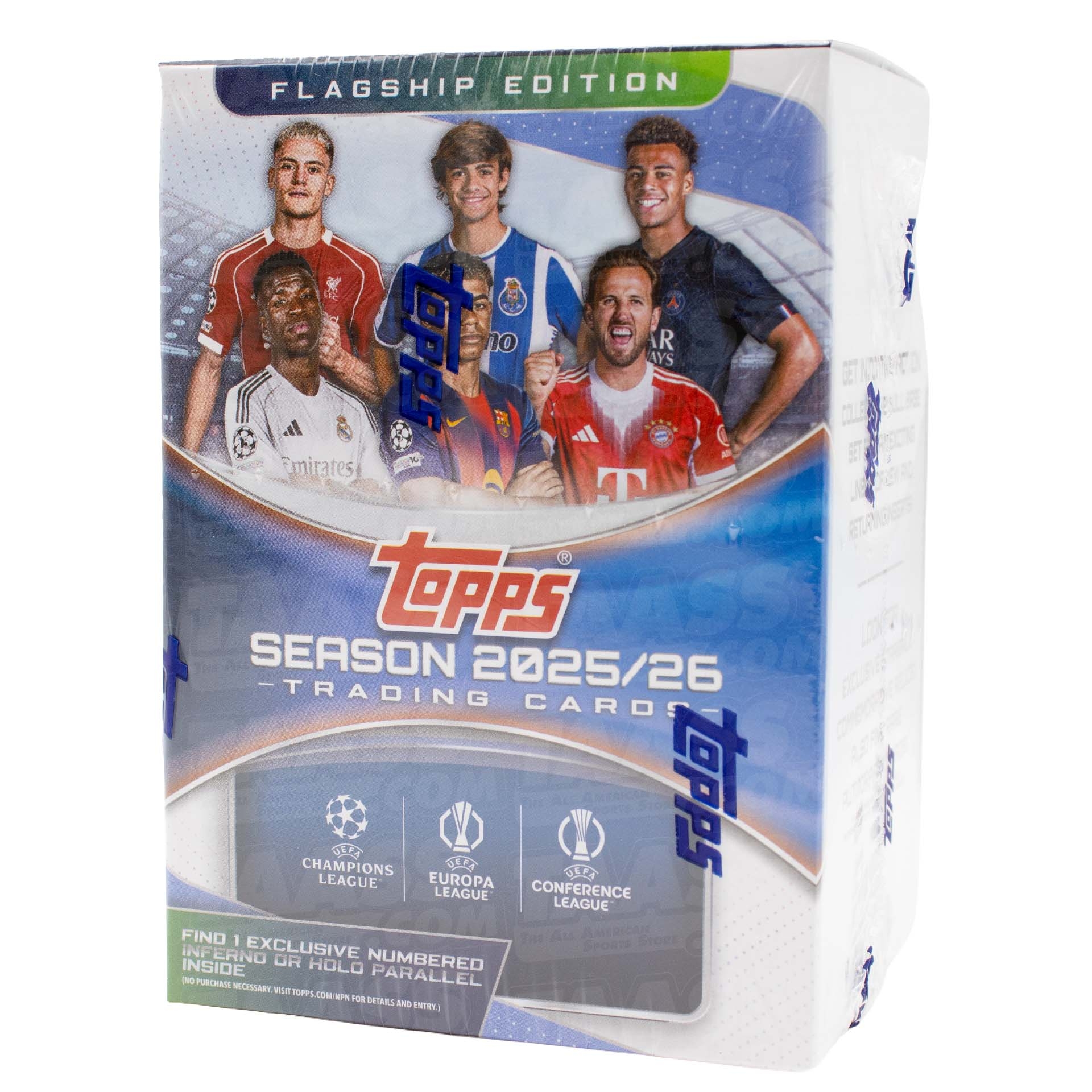 2025/26 Topps UEFA Club Competitions Fußball Blaster Box