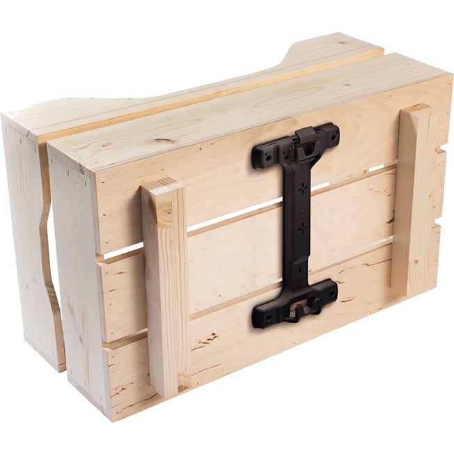 Racktime Woodpacker 2.0 Carrier Basket 25L - natural