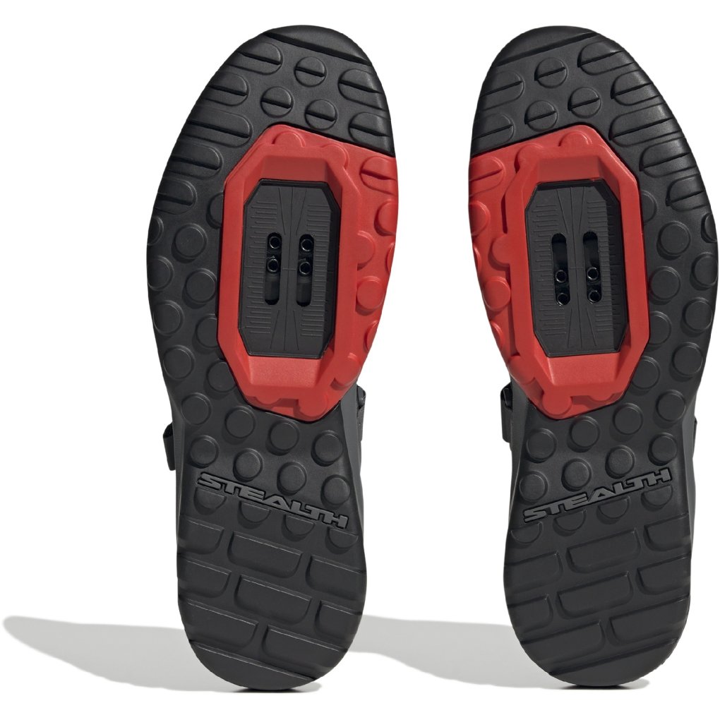 Five Ten Trailcross Clip-In Mountain Bike Shoes Men - Core Black / Grey Three / Red