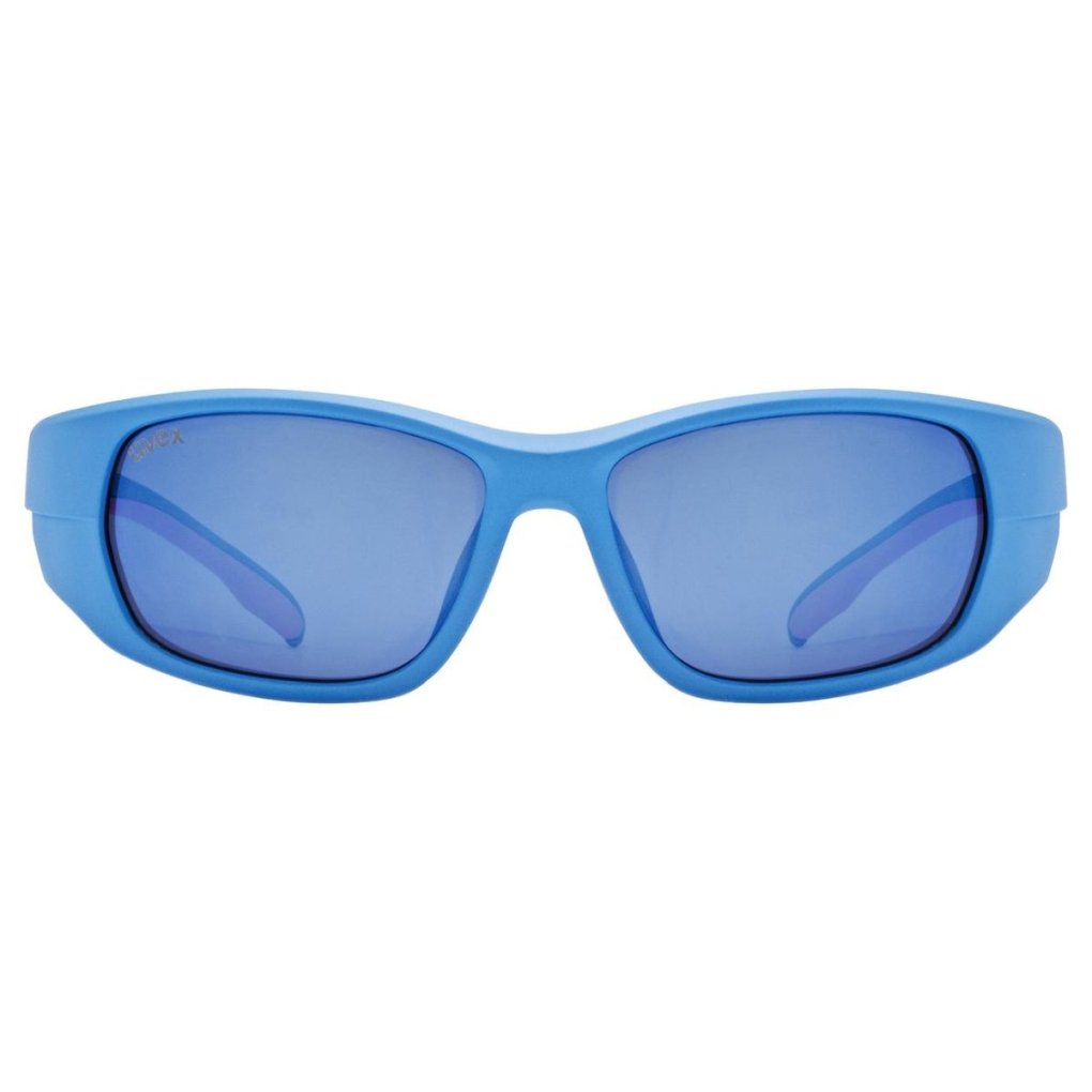 Uvex sportstyle 514 Kids Glasses - blue matt/mirror blue