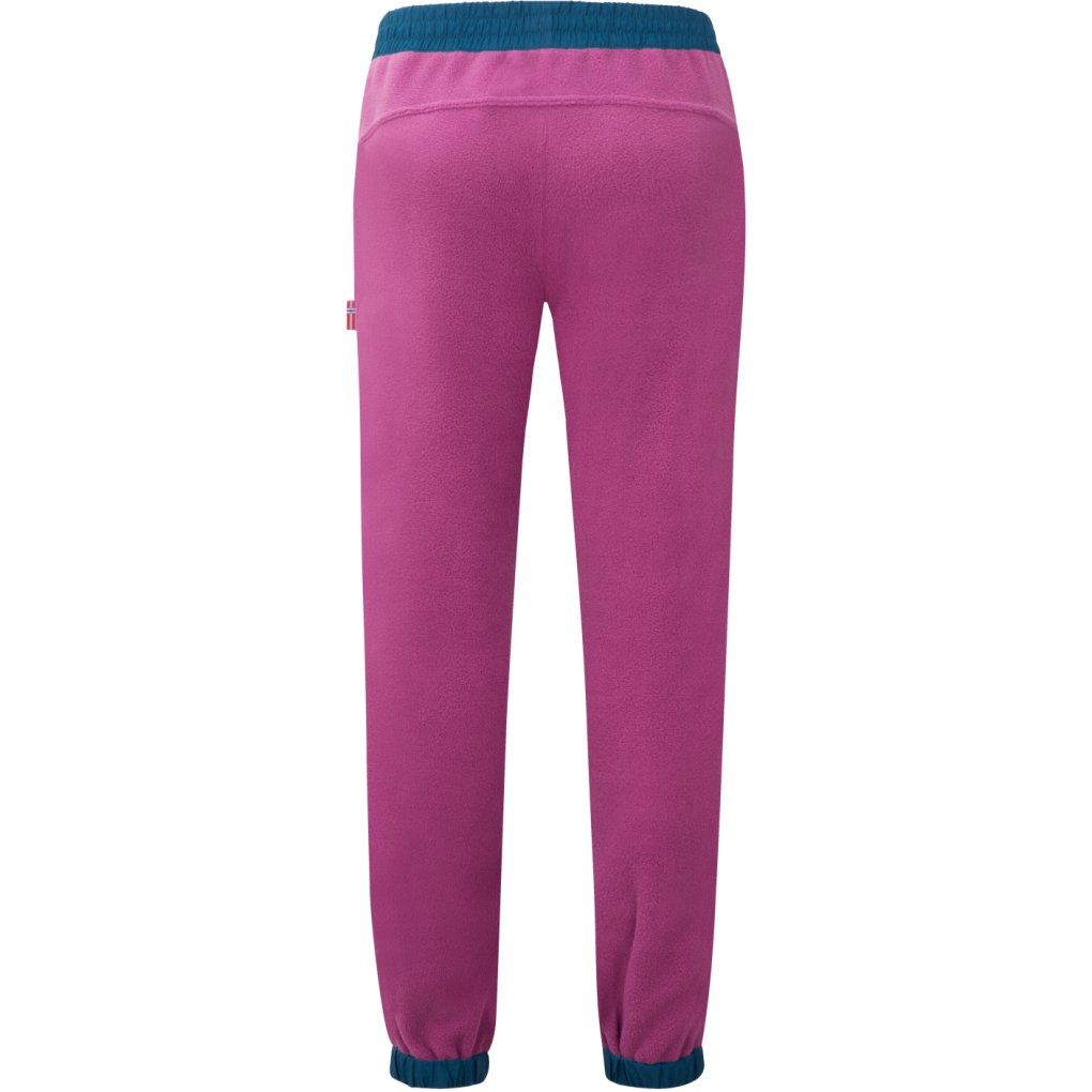 Trollkids Troll XT Fleece Pants Kids - Bright Berry/Madeira Blue/Lagoon Blue