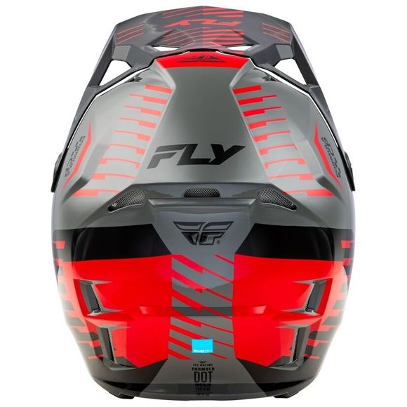 Fly FORMULA CP SLICE 2025 cross helmet - Black / RedRef: FL1515