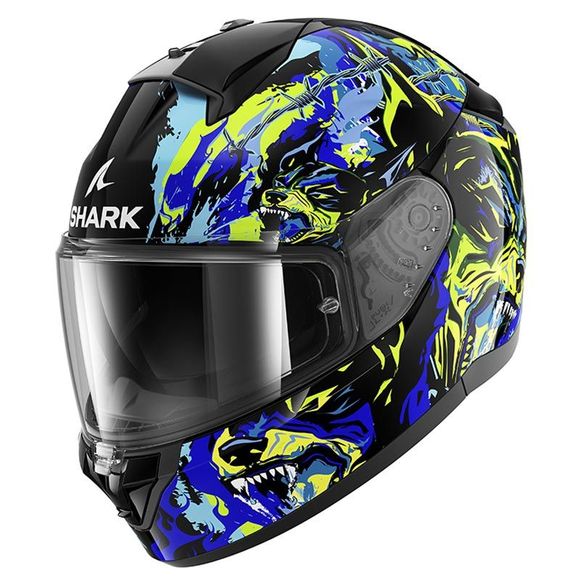 Shark RIDILL 2 RACING BEAST Full-Face Helmet - BlueRef: SH1749-C19551