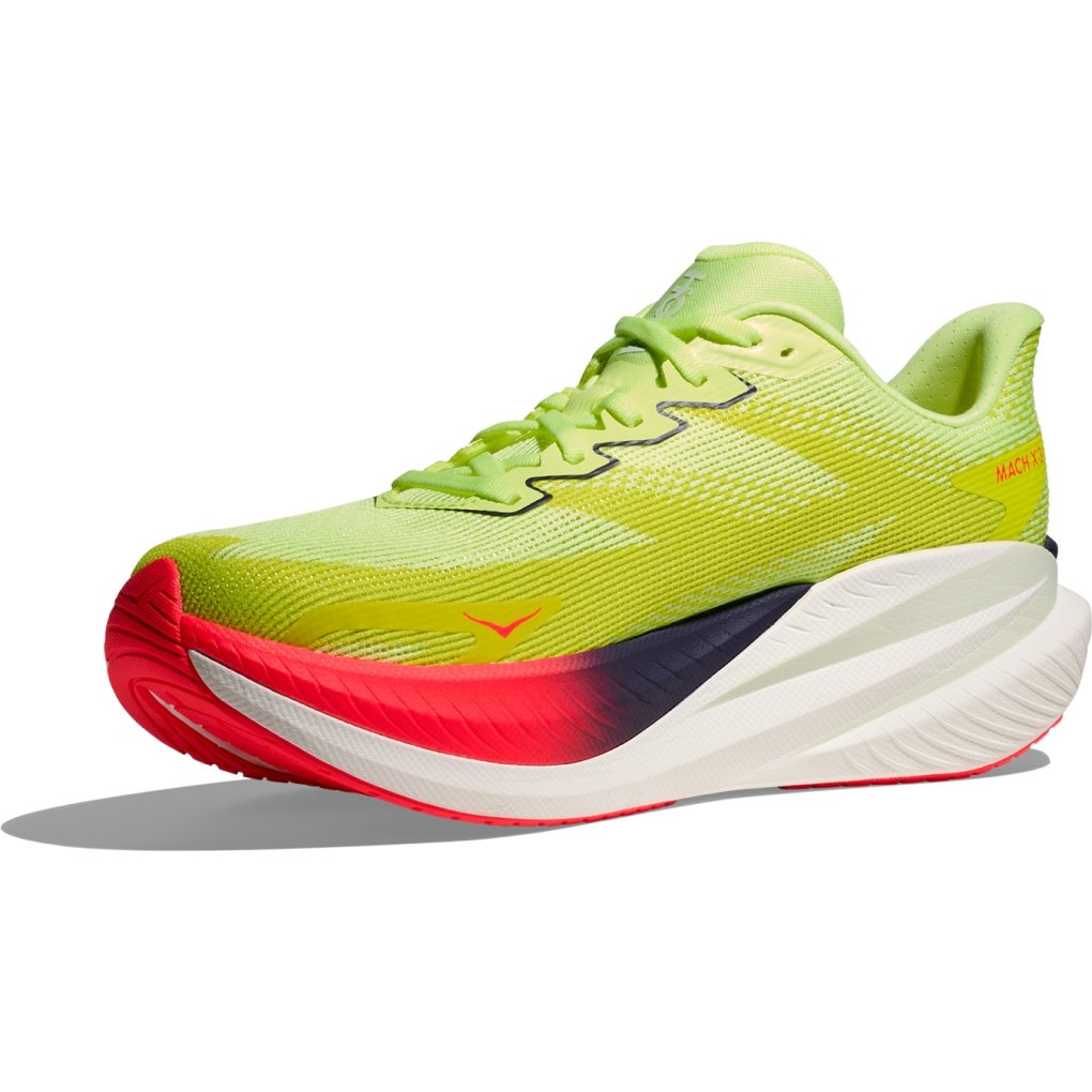 Hoka Mach X 3 Running Shoes Men - neon yuzu / squid ink