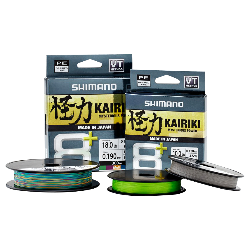 Shimano Kairiki 8+ Mysterious Power (150 m, grey)