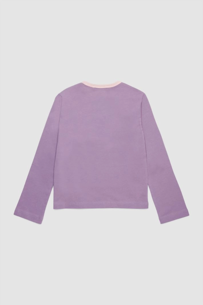 Long-sleeved T-shirt KID - LILAC