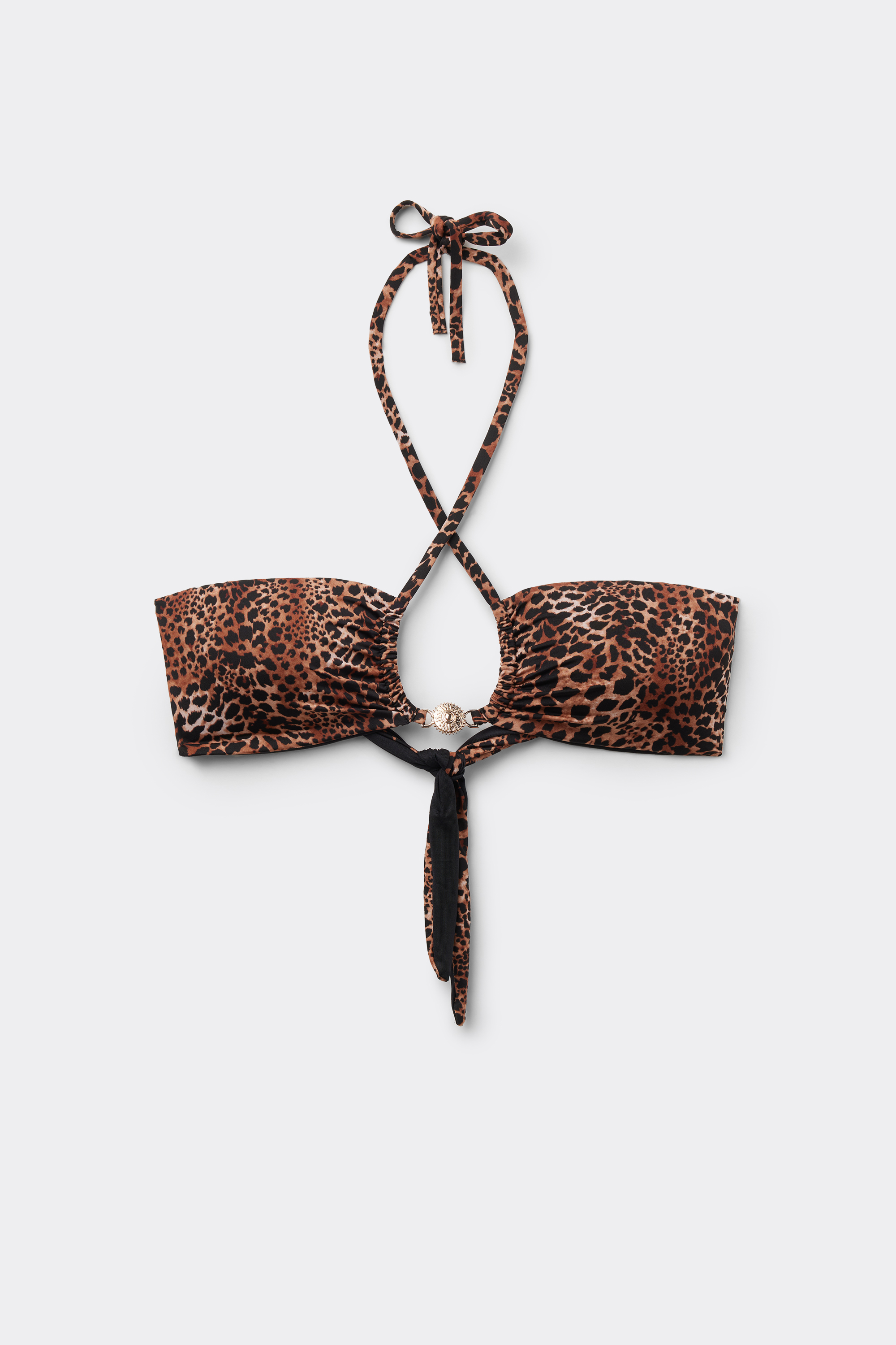 Savage Sun Lightly Padded Bandeau Bikini Top