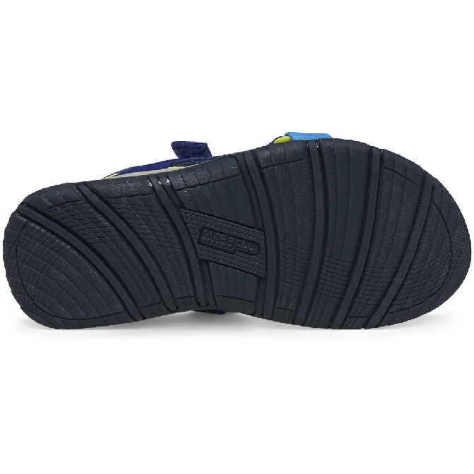 Merrell Kahuna Web Sandals Kids - blue/navy/lime