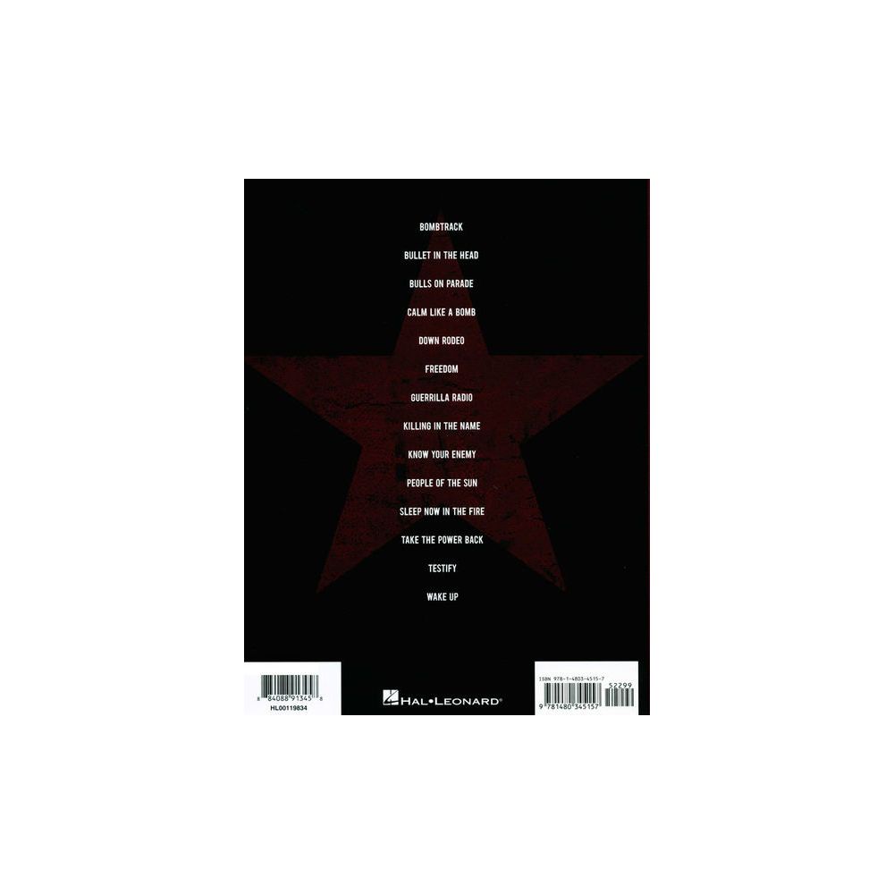 Hal Leonard Rage Against The Machine – Thomann Ireland