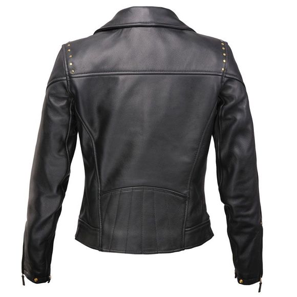 Blouson Moto Eudoxie RISE - NoirRef : EUD0017