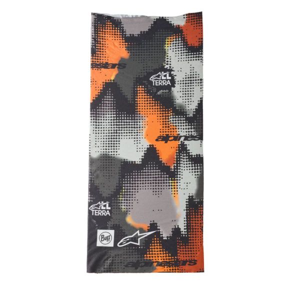 Alpinestars BUFF NAZCA Neck Warmer - Gray / OrangeRef: Ap4212 / 4750926-9188-Os