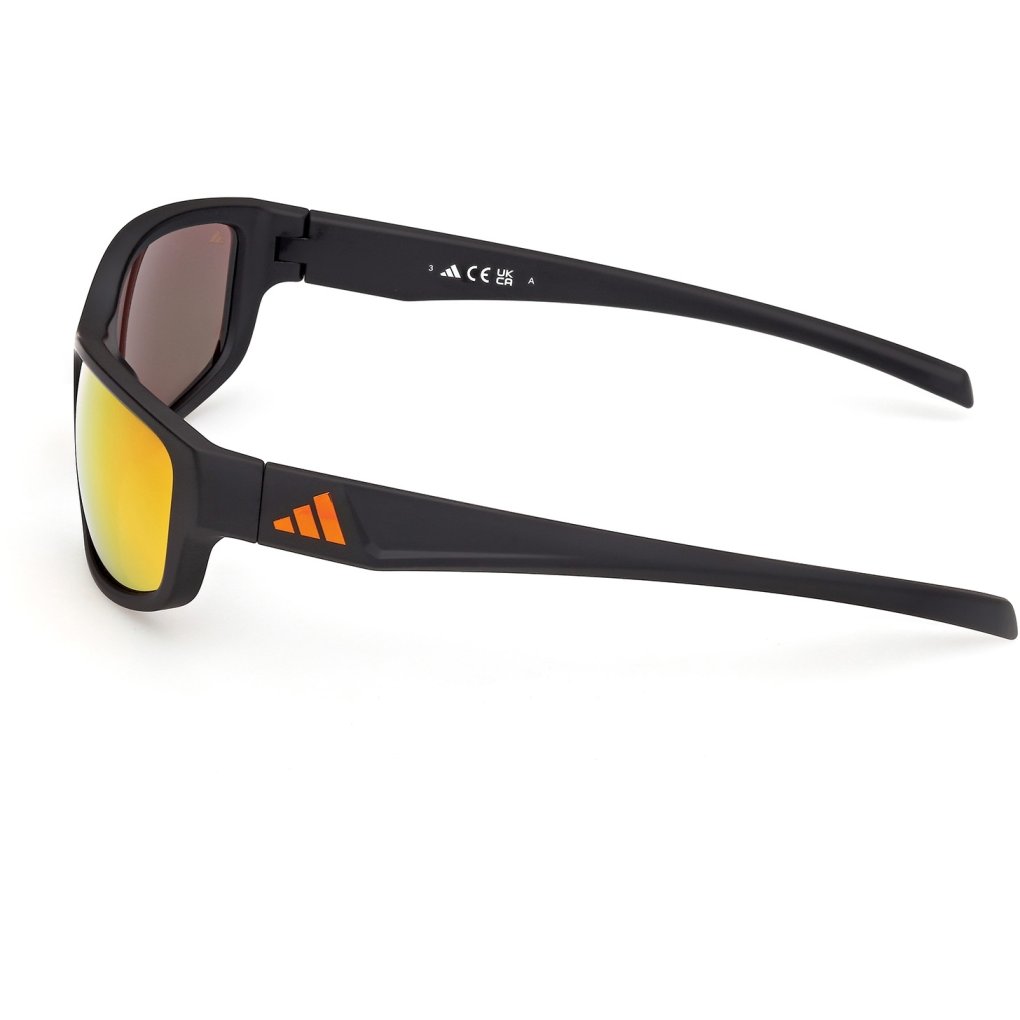 adidas Essentials ES0005 Glasses - matte black / roviex mirror